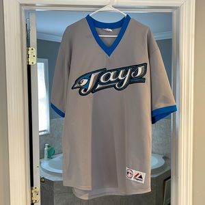 Throwback Carlos Delgado jersey. Toronto Blue Jays. Size: XL